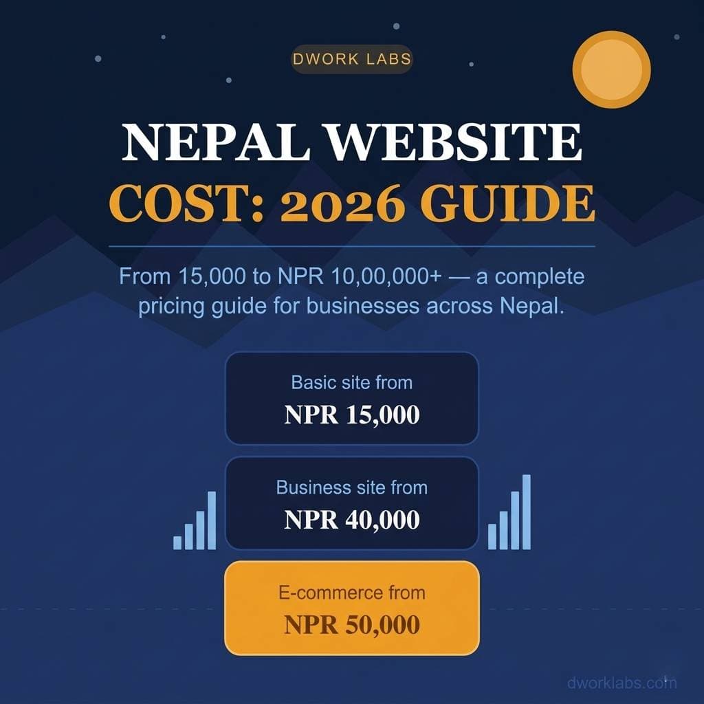 How Much Does a Website Cost in Nepal in 2026? A Complete Pricing Guide image