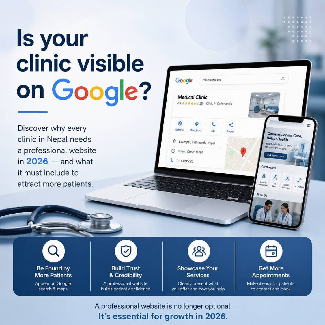 Why Every Clinic in Nepal Needs a Professional Website in 2026