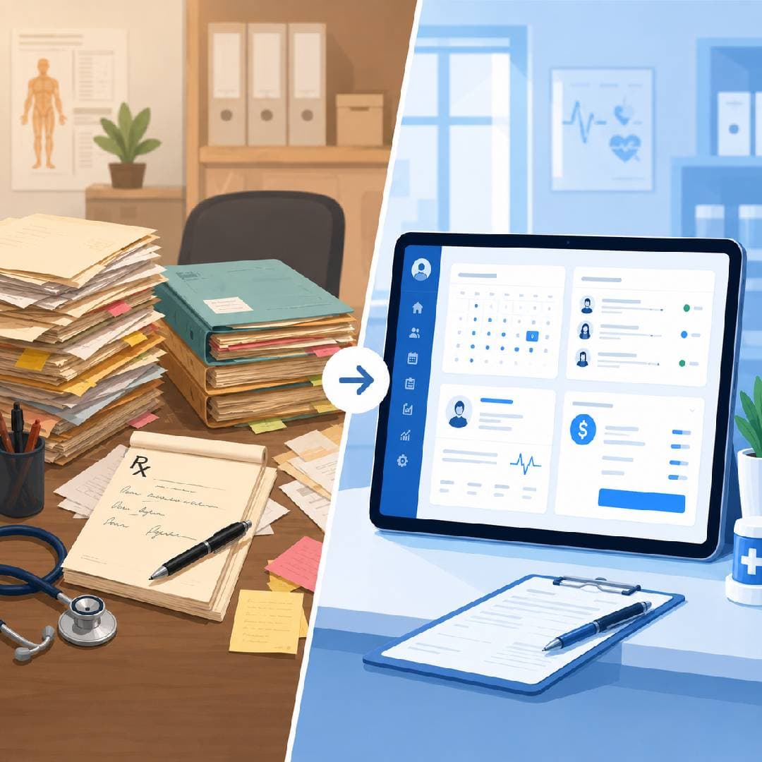 Image for article: D. Clinic vs. Manual Patient Records: What Nepali Clinics Actually Save